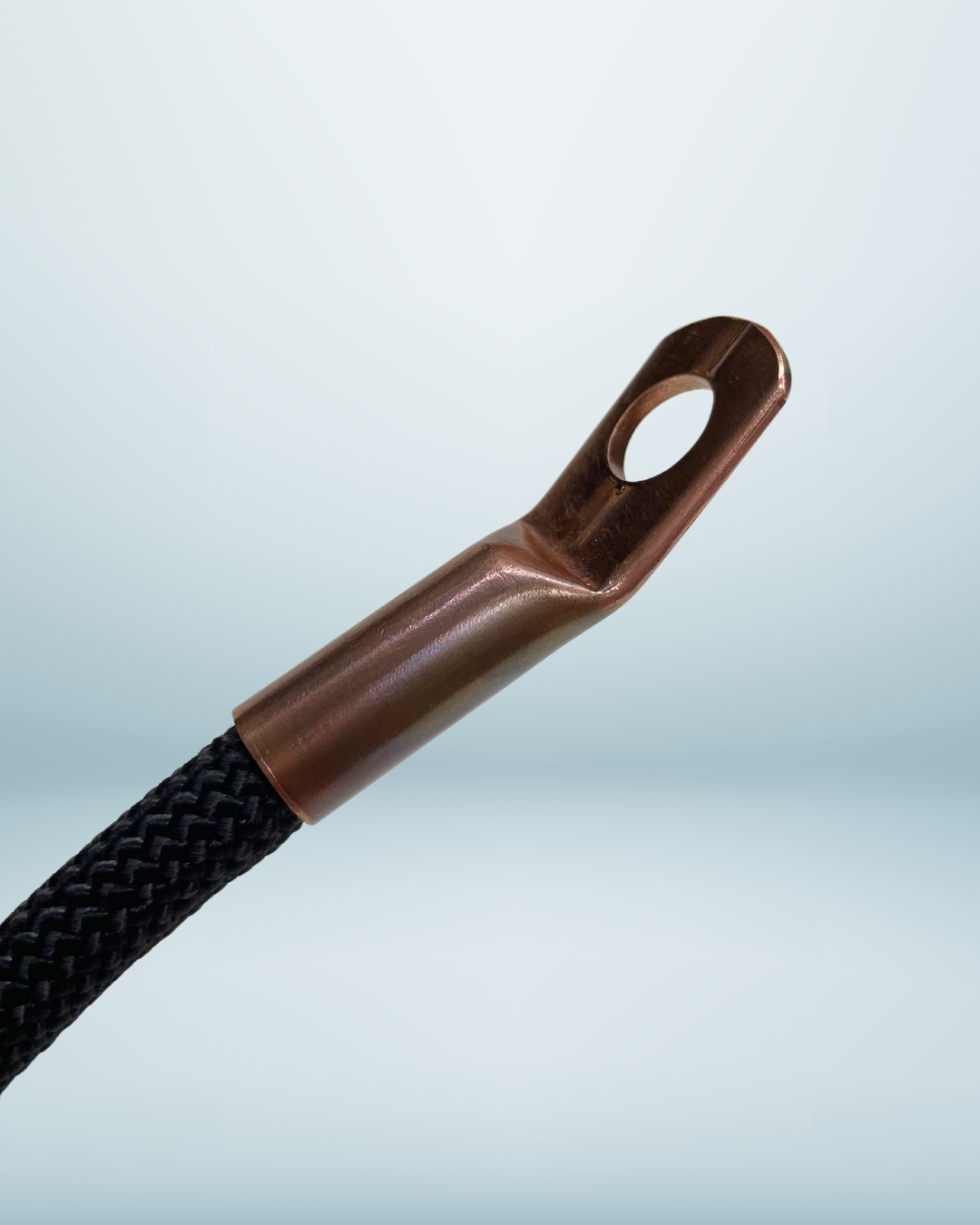 Cintura RECLIMB corda 140cm - Drizza nauti a doppia treccia - Copper Black