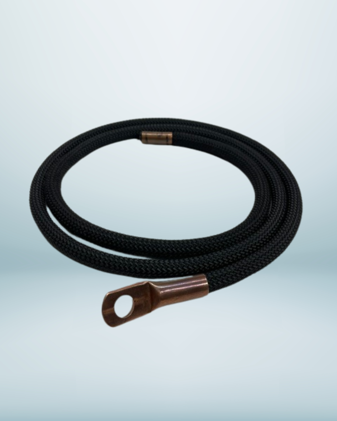 Cintura RECLIMB corda 140cm - Drizza nauti a doppia treccia - Copper Black